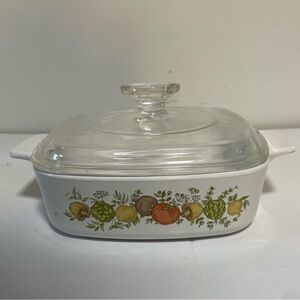 Corning Ware Spice of Life Casserole Dish with Lid